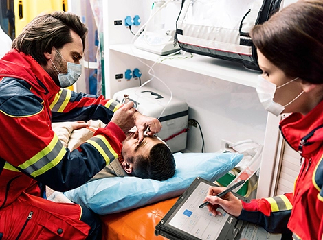 GETAC應用于電子病歷 (EPCR)的加固計算機優選解決方案