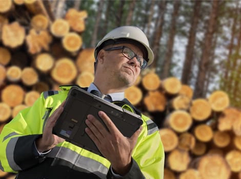 GETAC應用于林木資源調查的加固計算機優選解決方案