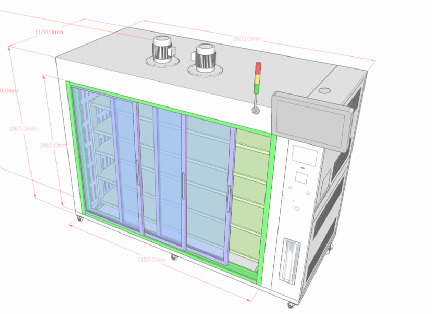 高溫老化測(cè)試設(shè)備+監(jiān)控柜
